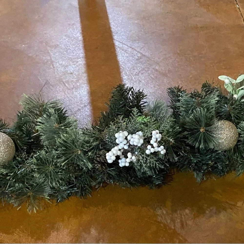 6 foot Christmas Garland
